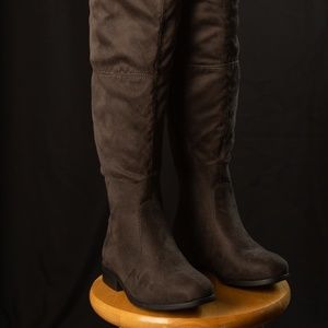 Suede Over the Knee boots